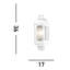 Casady Outdoor Wall Lantern-99062276