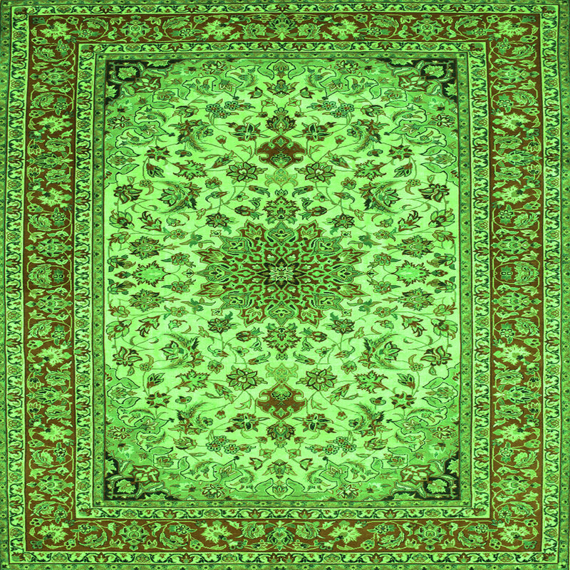 Mcgauley Performance Oriental Indoor Rug, Square 4'