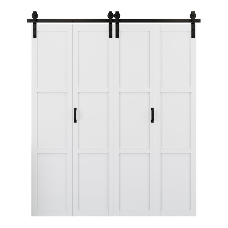 Porte de grange Bifold, L 72 po x H 84 po