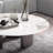 Minimalist Round Slate Coffee Table-280954242