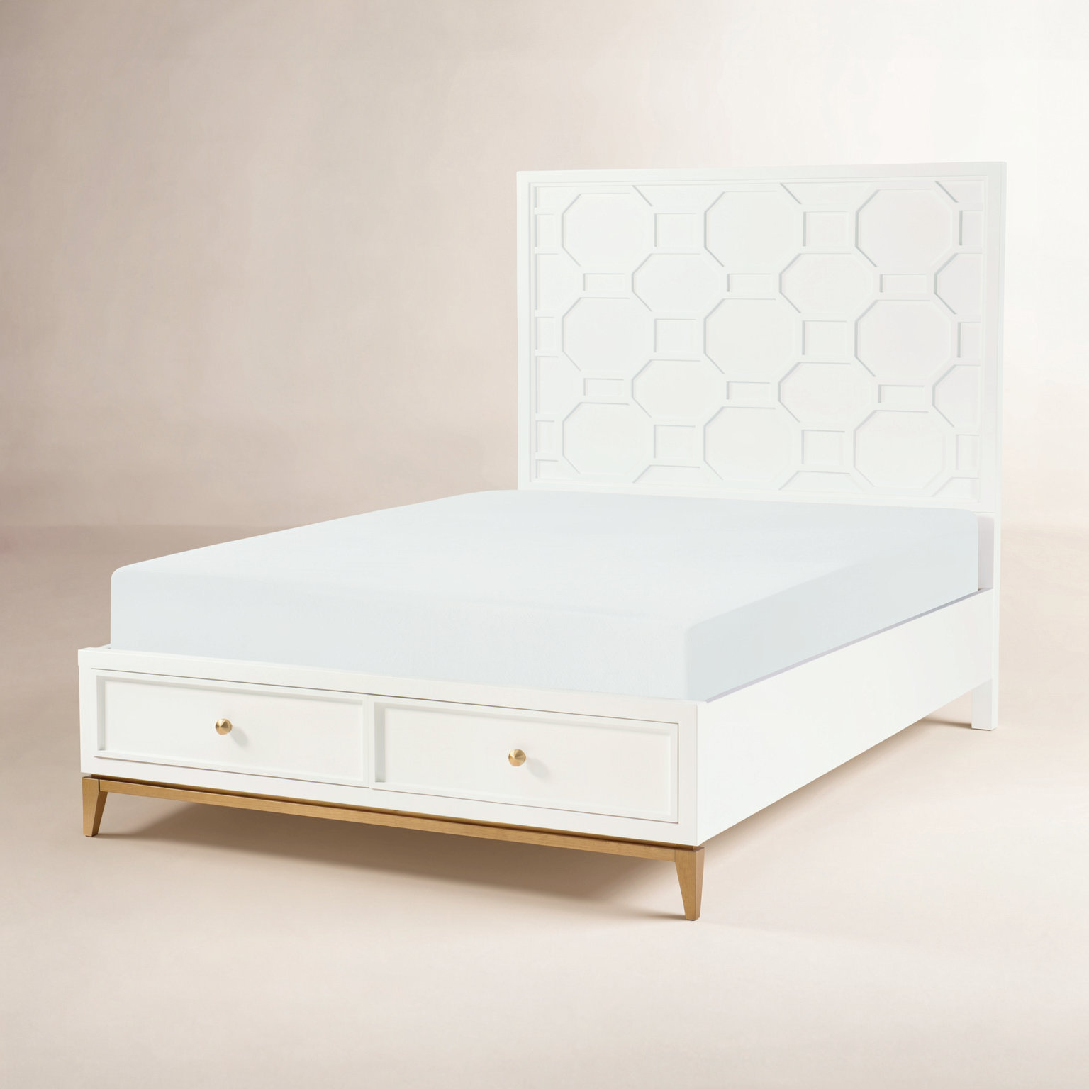 Kids Platform with Drawers, Full