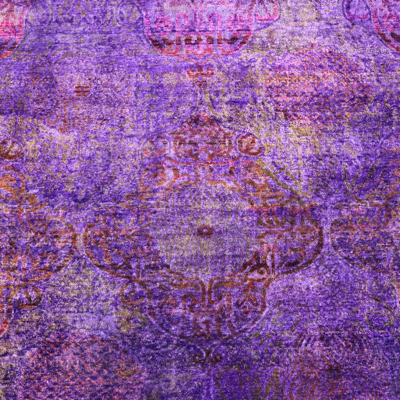 Purple Alchemy Contemporary Silk Rug - 8'10"" x 11'10""