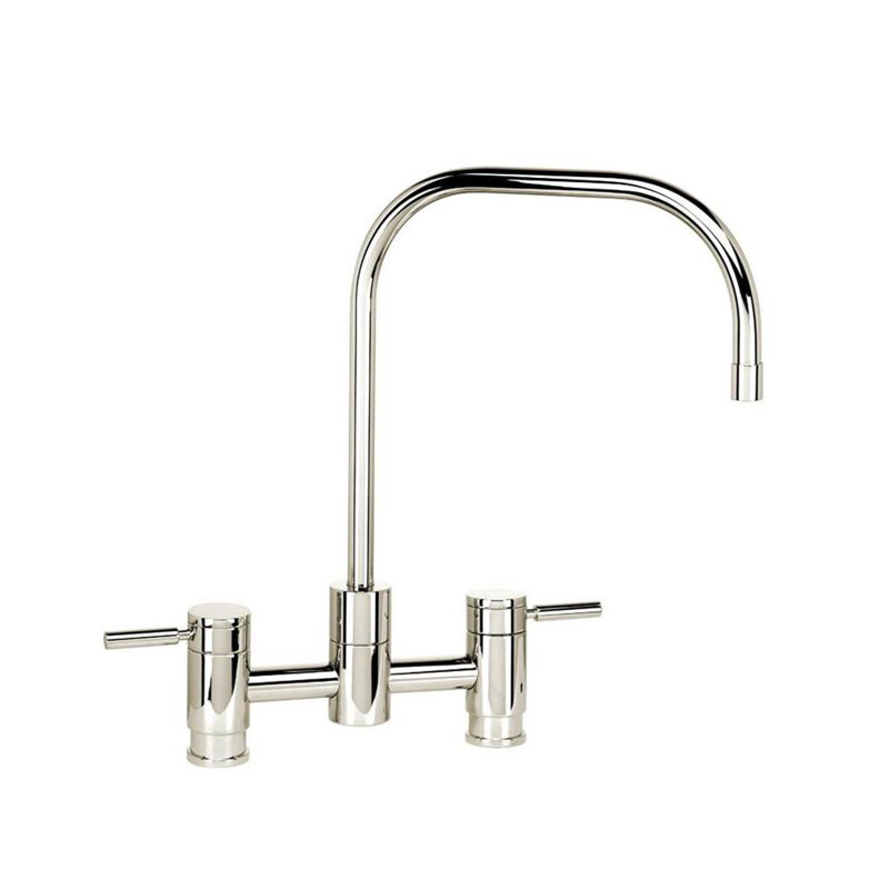 Fulton Bridge Faucet, Polished Nickel