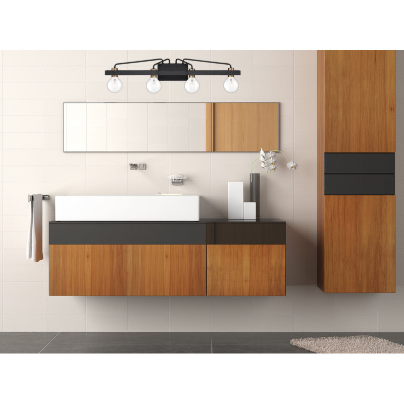 Witzel 4 - Light Dimmable Bath Bar