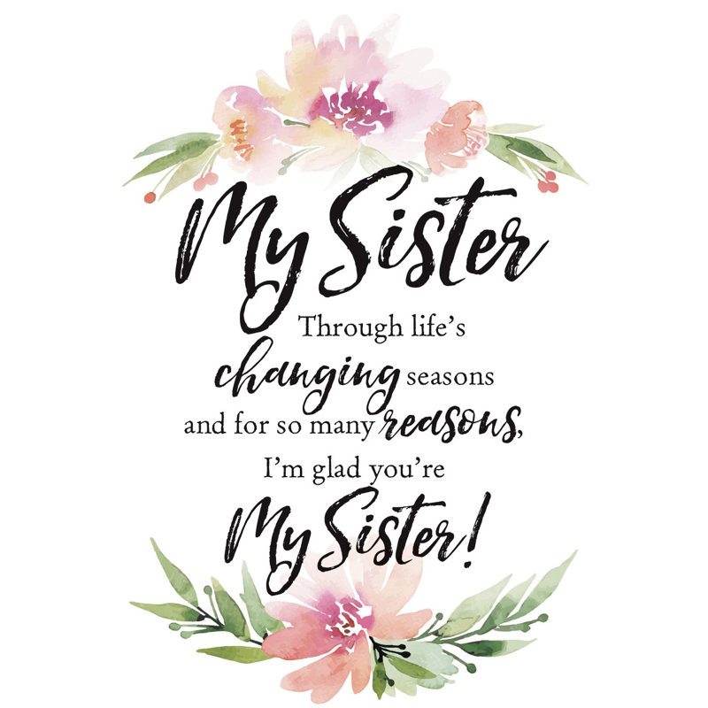 " My Sister "