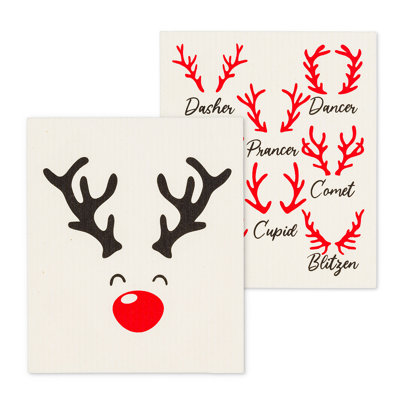Rudolph and Reindeer nomme un torchon