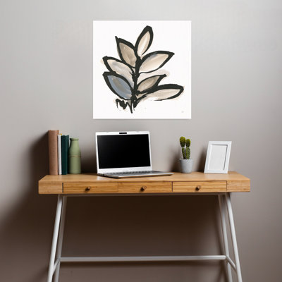 Bold Leaves IV Abstract Contemporary Landscape Nature Art