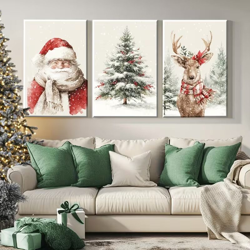 3 Piece Wrapped Canvas Print
