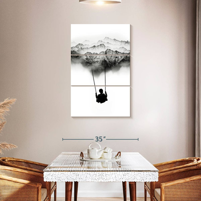 Kelan Mountain Swing, 45" H x 28" W