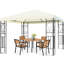 Topbuy 10''x10'' Outdoor Canopy Gazebo Art Steel Frame Party Patio Large Canopy Gazebo