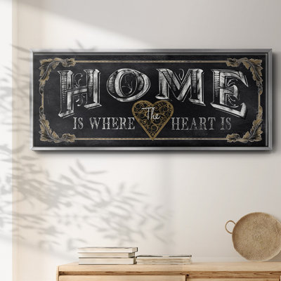 Home- Framed Canvas