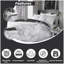 Marble Duvet Cover Set, Lightweight Polycotton Bedding with Matching Pillowcases-27322028-27322030