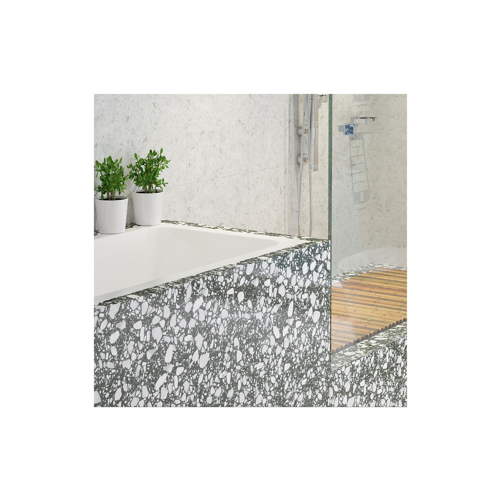 Agglo 24" x 24" Honed, Moro