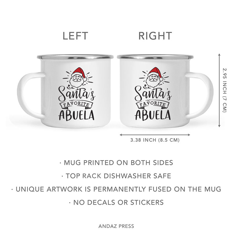 Yunus Stainless Steel Camping Mug, Abuela