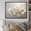 «Beige Seasonal Flowers Simplicity» sur impression sur toile