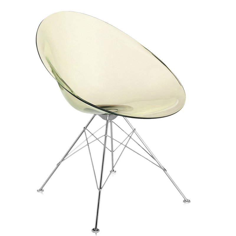Ero|S| Swivel Chair, Legs, Opaque Glossy White