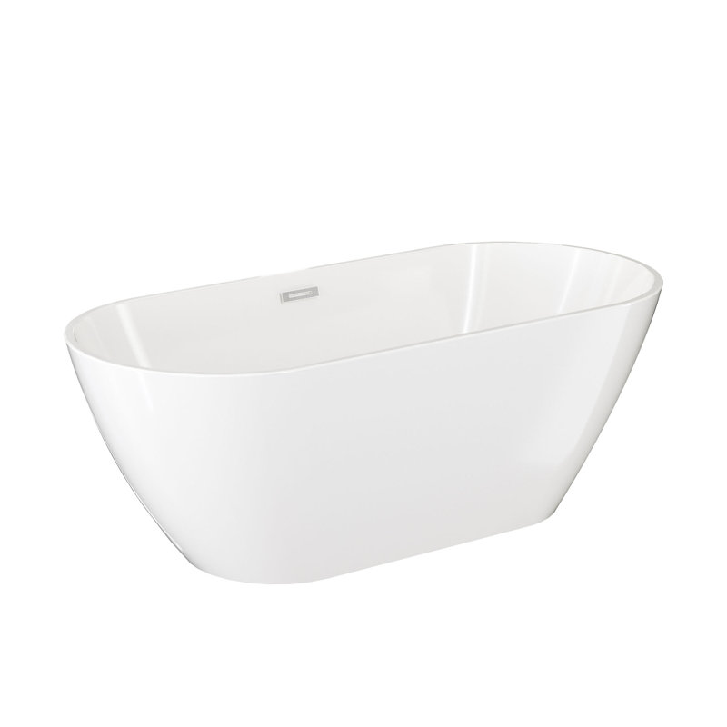 Aspen Casainc Freestanding Soaking Acrylic Bathtub