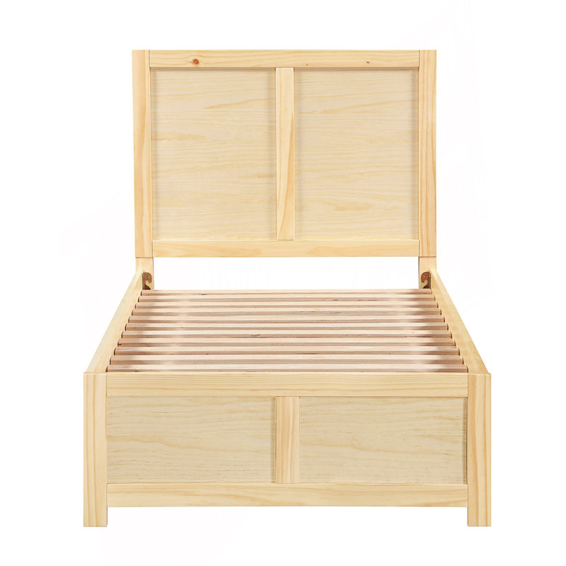 Contemporary Twin Size Platform Bed
