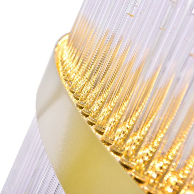 Arwen LED Armed Sconce, 10" H x 32" W x 6" D