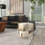 Tabouret de salon en cuir-2090240303