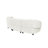 Valette Contemporary Curved Bouclé Upholstered Sectional Sofa With Plush Seating And Sculptural Silhouette-115839848