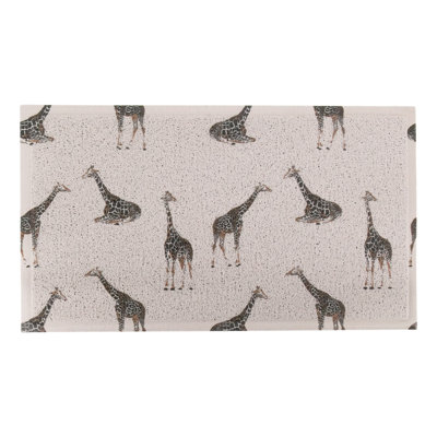 Mithran Non-Slip Floral Doormat
