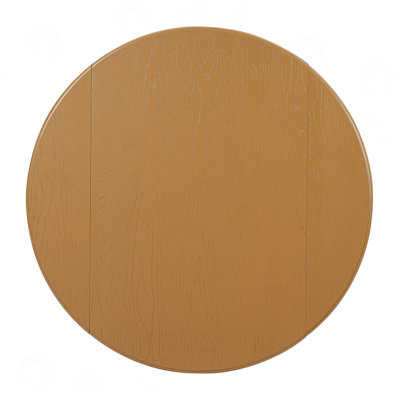 Extendable Round Dining Table with Adjustable Size