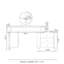 Makeup Vanity with Light mirror,5 drawers