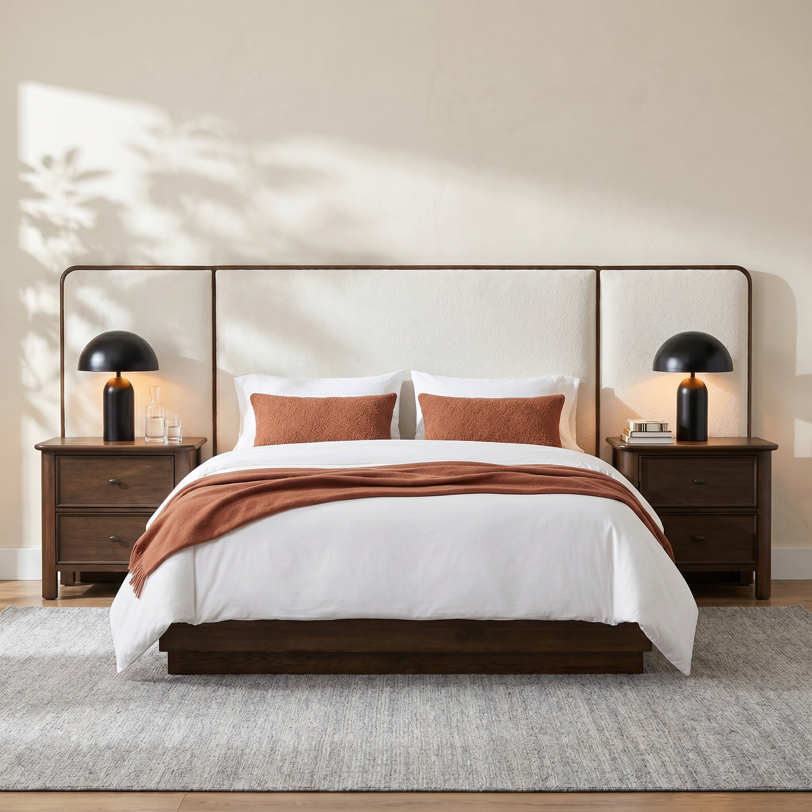 Regan Bed-Crete Ivory-King