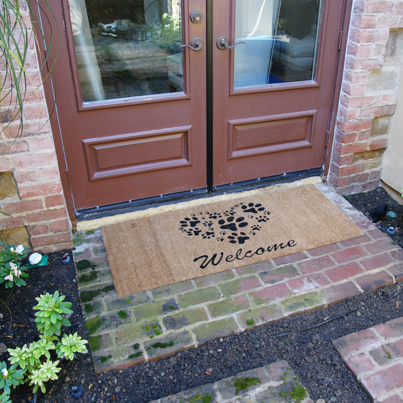 Tapis d'entrée antidérapant Abbeyville, 2 pi x 4 pi 9 po