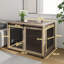 Furniture Style Crate with 2 Doors