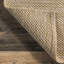 Parnell Farmhouse Handmade Cotton Beige Rug-23859629