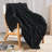 Fuzzy Striped Faux Fur Throw Blanket-1702799297-1724522446