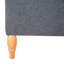 Lit plateforme tapissier Charletta