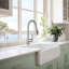 Robinet de cuisine rétractable à poignée simple avec accessoires-51000784
