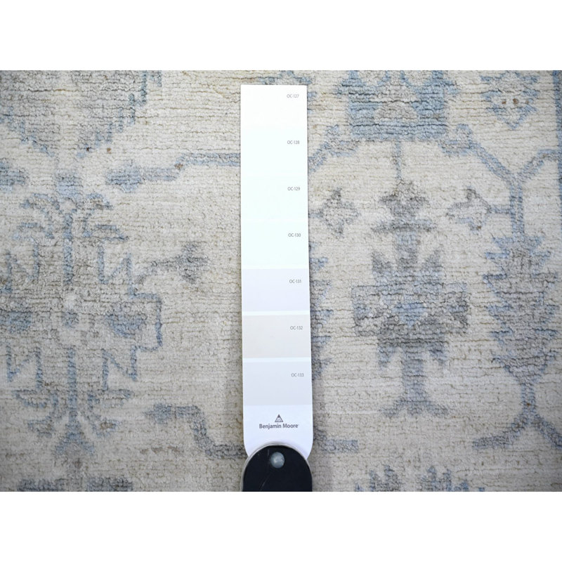 Ventress One-of-a-Kind 4' X 5'9" Wool Area Rug Ivory