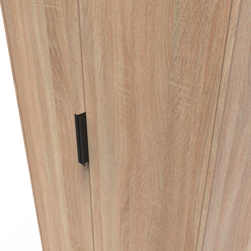 Turah Manufactured Wood Wardrobe, Bardolino Oak