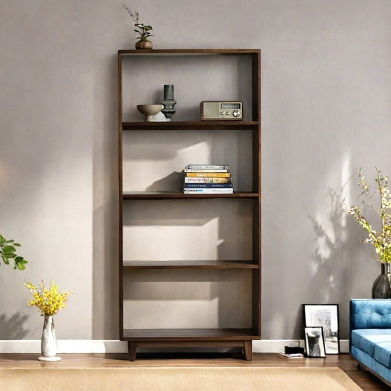 Bibliothèque moderne et unique, (4 tablettes) H 68,9 po x l 27,56 po x P 12,6 po