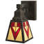 Meyda Tiffany & Stained Glass 1 - Light Armed Sconce