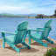 Chaise Adirondack pliante en plastique Bryes-2103598858