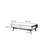 Modern simple rectangular solid wood coffee table-108344940