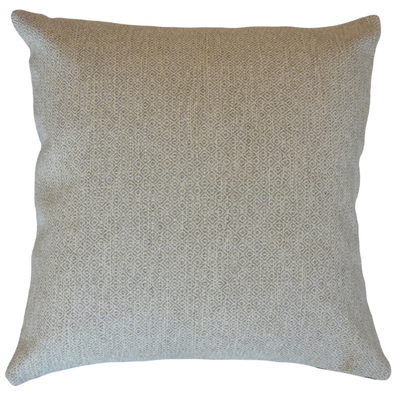 Coussin Portlyn, Hauteur (24 po) x largeur (24 po), Gris clair