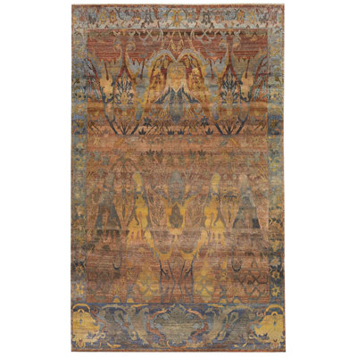 Silk Treasures One-of-a-Kind Rectangle 8'5" X 14'1" Area Rug
