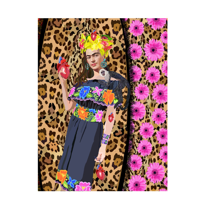«Love Frida» sur toile