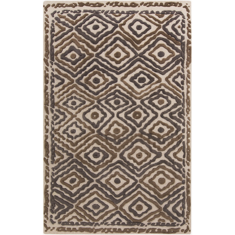 Sala Wool Geometric Indoor Rug, Rectangle 8' x 11'