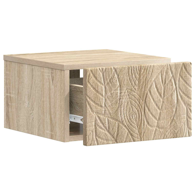 34.5 cm W Bedside Table, Sonoma Oak