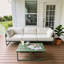 Ensemble de canapés de patio modulaires Sylva 3 places