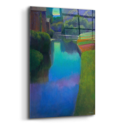 «Dusk At Contevoir On Plastique / Acrylique» par Ian Roberts