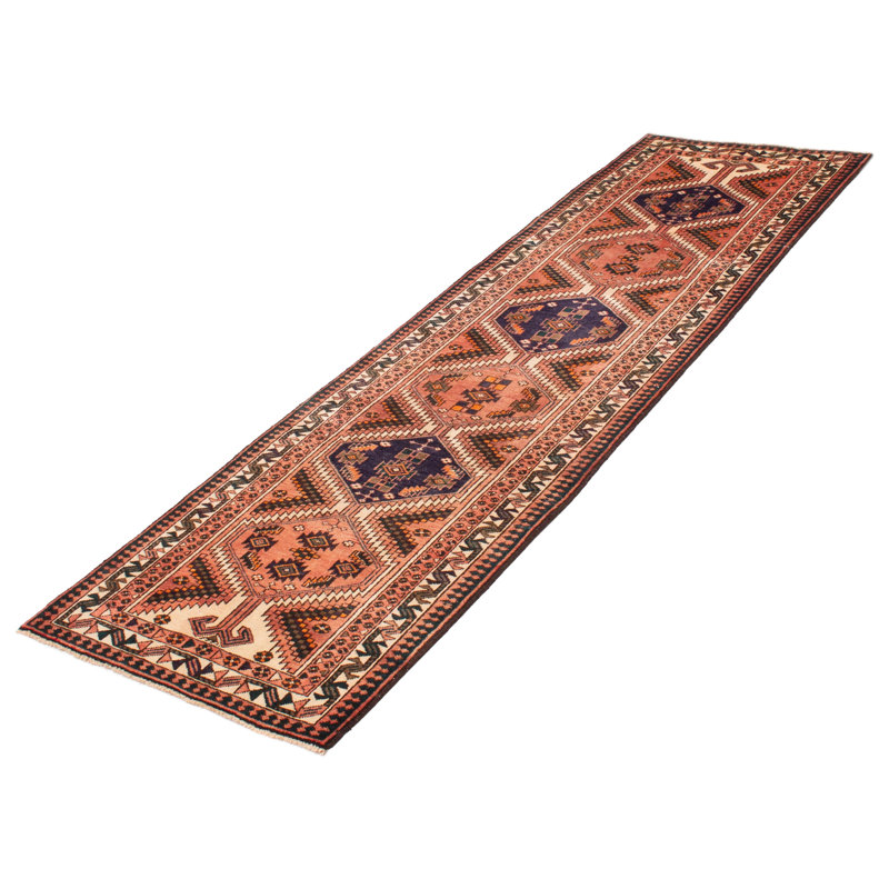 Tapis cuivre foncé anatolien Konya 3 pi 3 po x 10 pi 6 po