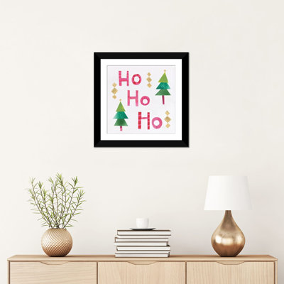 « christmas collage i », art textuel sur toile